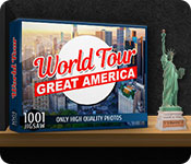 1001 Jigsaw World Tour: Great America game