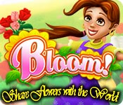 Bloom! Share flowers with the World game