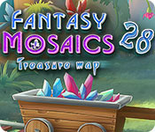 Fantasy Mosaics 28: Treasure Map game