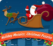 Holiday Mosaics Christmas Puzzles game