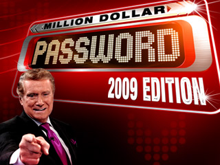 Million Dollar Password 2009 Edition game